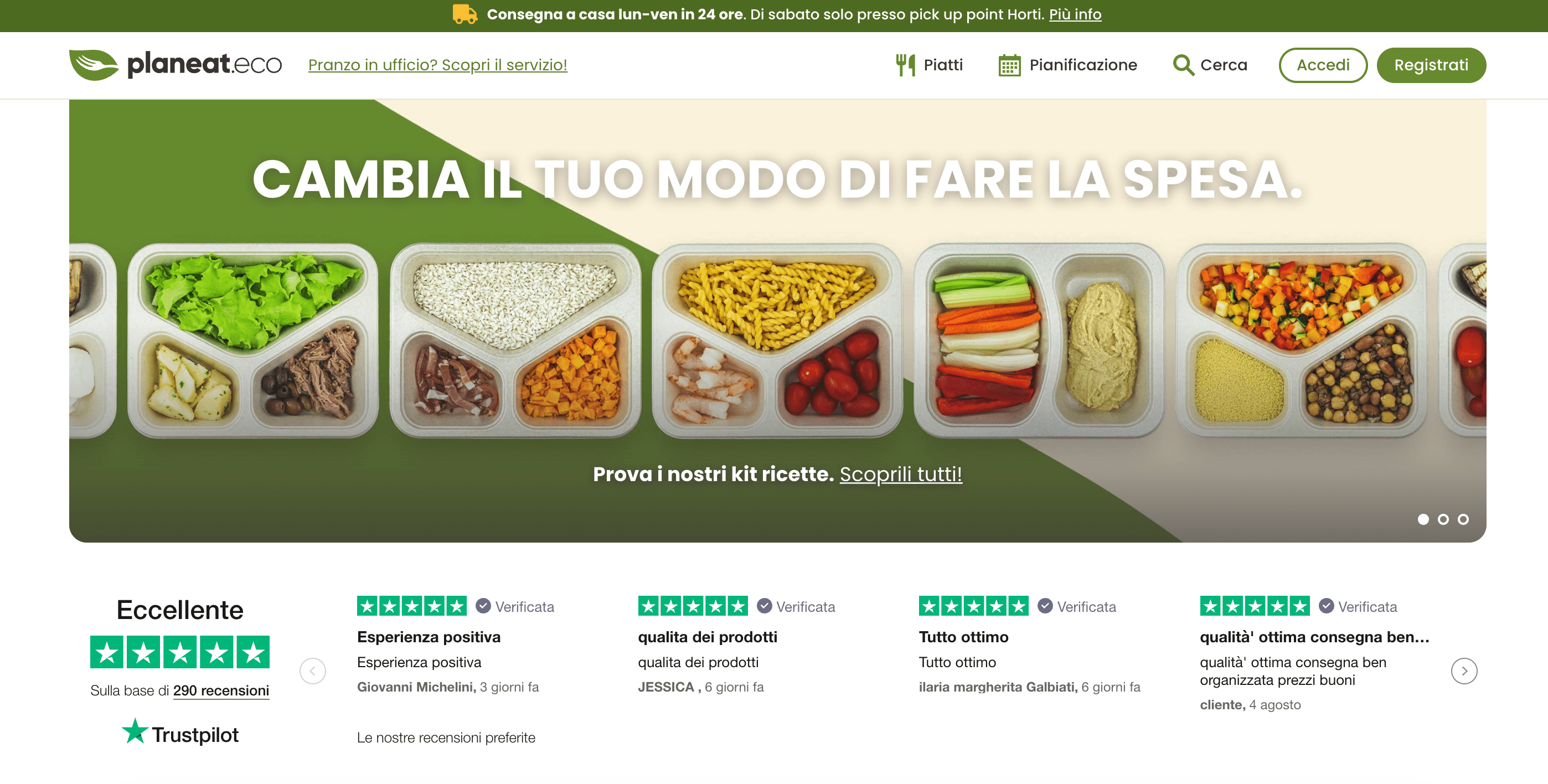 Planeat Codici sconto